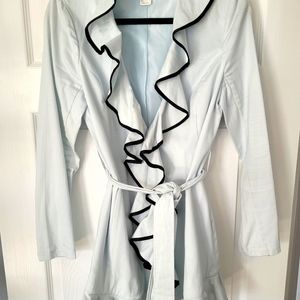 3/4 ruffle spring jacket